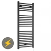 E-Cube Electric Only Heated Towel Rail - W500mm x H1110mm - Anthracite Grey 2 E-Cube Electric Only Heated Towel Rail - W500mm x H1110mm - Anthracite Grey -Cheap Bathroom Heating Store 388139 p
