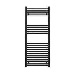 Toreno Black W500 x H1200mm Heated Towel Rail 8 Toreno Black W500 x H1200mm Heated Towel Rail -Cheap Bathroom Heating Store 512 BS d2 460