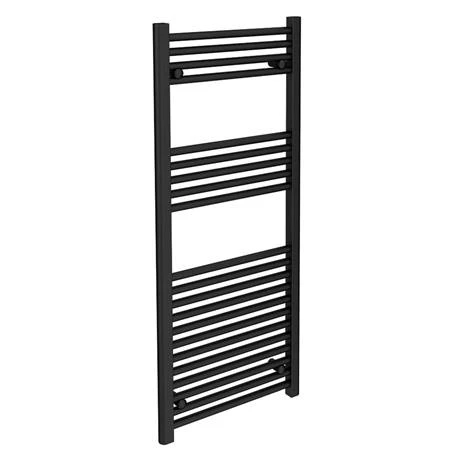 Toreno Black W500 x H1200mm Heated Towel Rail 4 Toreno Black W500 x H1200mm Heated Towel Rail - Image 2