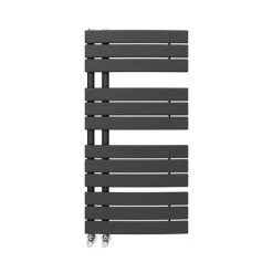 Delta Anthracite Designer Heated Towel Rail 1080 x 550mm -Cheap Bathroom Heating Store ADR55X1080 detail03 460