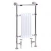 Heritage - Baby Clifton Heated Towel Rail - Chrome - AHC80 -Cheap Bathroom Heating Store AHC80 P