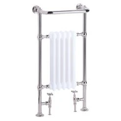 Heritage - Baby Clifton Heated Towel Rail - Chrome - AHC80