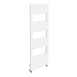 Arezzo White 1500 x 500 Designer Panel Radiator with Towel Rails -Cheap Bathroom Heating Store AZR15X5W d2 460
