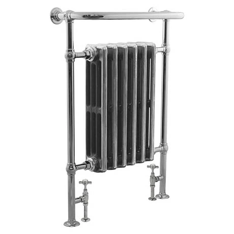 Bampton Traditional 960 x 675mm Heated Towel Radiator - Chrome 3 Bampton Traditional 960 x 675mm Heated Towel Radiator - Chrome