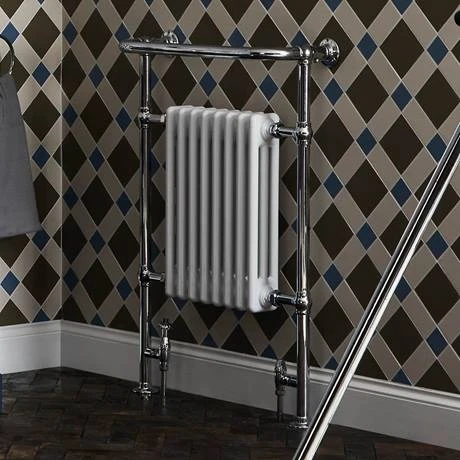 Bayswater Clifford Heated Towel Rail Radiator 965 x 673mm 5 Bayswater Clifford Heated Towel Rail Radiator 965 x 673mm - Image 3