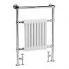 Bayswater Clifford Heated Towel Rail Radiator 965 x 673mm 2 Bayswater Clifford Heated Towel Rail Radiator 965 x 673mm -Cheap Bathroom Heating Store BAYR001 P