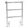 Bayswater Juliet Floor Mounted Heated Towel Rail 966 x 673mm