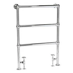 Bayswater Juliet Floor Mounted Heated Towel Rail 966 x 673mm
