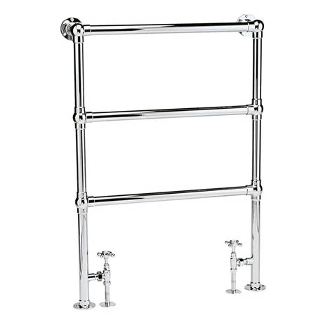 Bayswater Juliet Floor Mounted Heated Towel Rail 966 x 673mm 3 Bayswater Juliet Floor Mounted Heated Towel Rail 966 x 673mm