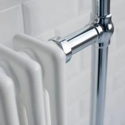 Burlington Full Trafalgar Traditional Radiator (inc. Valves + Electric Heating Kit) 11 Burlington Full Trafalgar Traditional Radiator (inc. Valves + Electric Heating Kit) -Cheap Bathroom Heating Store BUR TRAFALGAR D4 460