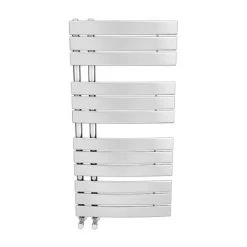 Delta Chrome Designer Heated Towel Rail 1080 x 550mm -Cheap Bathroom Heating Store CDR55X1080 detail2 460