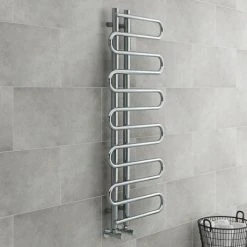 Kai Designer Heated Towel Rail 1310mm x 500mm Chrome