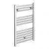Diamond Heated Towel Rail - W500 x H800mm - Chrome - Straight 2 Diamond Heated Towel Rail - W500 x H800mm - Chrome - Straight -Cheap Bathroom Heating Store COL010 n p