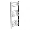 Diamond Heated Towel Rail - W400 x H1000mm - Chrome - Straight -Cheap Bathroom Heating Store COL014 Straight Standard Towel Rail 22mm p
