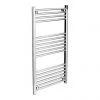 Diamond Heated Towel Rail - W500 x H1000mm - Chrome - Straight -Cheap Bathroom Heating Store COL015 Diamond Heated Towel Rail