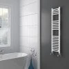 Diamond Heated Towel Rail - W300 x H1200mm - White - Straight 2 Diamond Heated Towel Rail - W300 x H1200mm - White - Straight -Cheap Bathroom Heating Store COL048 N p