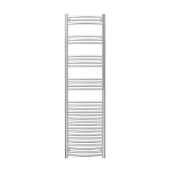Diamond Curved Heated Towel Rail - W500 x H1800mm - Chrome -Cheap Bathroom Heating Store COL050 d2 460