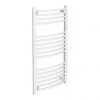 Diamond Curved Heated Towel Rail - W500 x H1000mm - White 1 Diamond Curved Heated Towel Rail - W500 x H1000mm - White -Cheap Bathroom Heating Store COL060 p