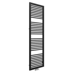 Cruze Designer Heated Towel Rail - Matt Black (1813 x 500mm)