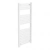 Diamond Heated Towel Rail - W400 x H1200mm - White - Straight -Cheap Bathroom Heating Store Diamond Heated Towel Rail W400 x H1200mm White Straight l 460