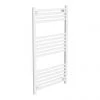 Diamond Heated Towel Rail - W500 x H1000mm - White - Straight -Cheap Bathroom Heating Store Diamond Heated Towel Rail W500 x H1000mm White Straight lrg 460