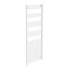 Diamond Heated Towel Rail - W600 x H1800mm - White - Straight -Cheap Bathroom Heating Store Diamond Straight Heated Towel Rail W600 x H1800mm White l 460