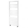 Asquiths Mineral White H1200 x W500mm Flat Tube Vertical Radiator - HEB0107 -Cheap Bathroom Heating Store HEB0107 p