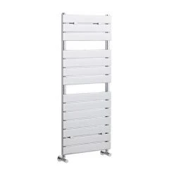 Hudson Reed Flat Panel Designer Radiator 1213 x 500mm - Chrome - HL335