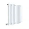 Hudson Reed Revive 600 x 586mm Horizontal Single Panel Radiator - Gloss White - HL338 -Cheap Bathroom Heating Store HL338 P
