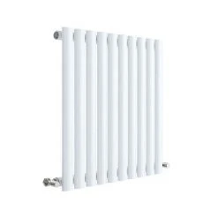 Hudson Reed Revive 600 x 586mm Horizontal Single Panel Radiator - Gloss White - HL338