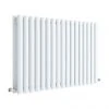 Hudson Reed Revive 600 x 992mm Horizontal Double Panel Radiator - Gloss White - HL339D -Cheap Bathroom Heating Store HL339D P