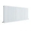 Hudson Reed Revive 600 x 1398mm Horizontal Double Panel Radiator - Gloss White - HL340D 2 Hudson Reed Revive 600 x 1398mm Horizontal Double Panel Radiator - Gloss White - HL340D -Cheap Bathroom Heating Store HL340D P