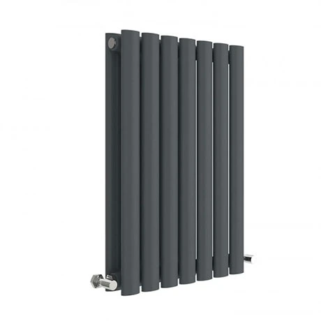 Hudson Reed Revive 600 x 412mm Horizontal Double Panel Radiator - Anthracite - HLA37D 3 Hudson Reed Revive 600 x 412mm Horizontal Double Panel Radiator - Anthracite - HLA37D