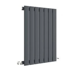 Hudson Reed Sloane 600 x 412mm Horizontal Single Panel Radiator - Anthracite - HLA54
