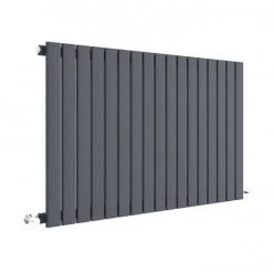 Hudson Reed Sloane 600 x 992mm Horizontal Single Panel Radiator - Anthracite - HLA56
