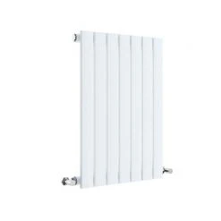 Hudson Reed Sloane 600 x 412mm Horizontal Single Panel Radiator - Satin White - HLW54