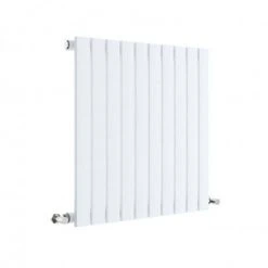 Hudson Reed Sloane 600 x 586mm Horizontal Single Panel Radiator - Satin White - HLW55