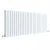 Hudson Reed Sloane 600 x 1572mm Horizontal Double Panel Radiator - Satin White - HLW60D -Cheap Bathroom Heating Store HLW60D P
