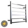 Warmup Hawthorn H600 x W650mm Dry Electric Heated Towel Rail - HTR-6SQPO 2 Warmup Hawthorn H600 x W650mm Dry Electric Heated Towel Rail - HTR-6SQPO -Cheap Bathroom Heating Store HTR 6SQPO P