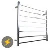 Warmup Hawthorn H912 x W620mm Dry Electric Heated Towel Rail - HTR-8SQPO