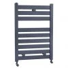 Fewston Straight Flat Panel Heated Towel Rail - W500 x H719mm - Anthracite