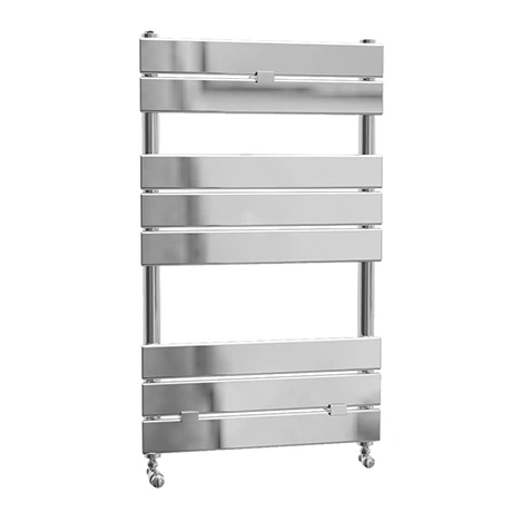 Malham Straight Flat Panel Heated Towel Rail - W500 x H840mm - Chrome 3 Malham Straight Flat Panel Heated Towel Rail - W500 x H840mm - Chrome