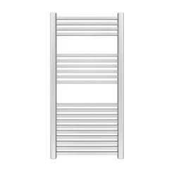 Cube Heated Towel Rail - Chrome (600 x 1100mm) -Cheap Bathroom Heating Store KUB612C d2 460
