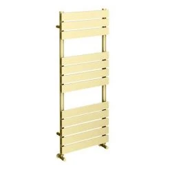Arezzo Brushed Brass 1200 x 500 Heated Towel Rail -Cheap Bathroom Heating Store MIL12BB d3 460