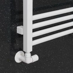 Crosswater MPRO 480 x 1140mm Heated Towel Rail - Matt White - MP48X1140MW -Cheap Bathroom Heating Store MP48X1140MW D2 460 1