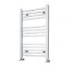 Nuie - Square Ladder Rail - 800 x 500mm - Chrome - MTY108 -Cheap Bathroom Heating Store MTY108 PN