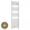 Nuie H1375mm x W480mm Chrome Electric Only Ladder Rail - MTY152 -Cheap Bathroom Heating Store MTY152 p