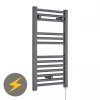 Nuie H720mm x W400mm Anthracite Electric Only Ladder Rail - MTY153 -Cheap Bathroom Heating Store MTY153 p