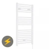 Nuie H920mm x W480mm White Electric Only Ladder Rail - MTY157 -Cheap Bathroom Heating Store MTY157 p