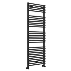 Monza Matt Black 1450 x 500 Round Bar Heated Towel Rail 7 Monza Matt Black 1450 x 500 Round Bar Heated Towel Rail -Cheap Bathroom Heating Store MZ15MB detail02 460